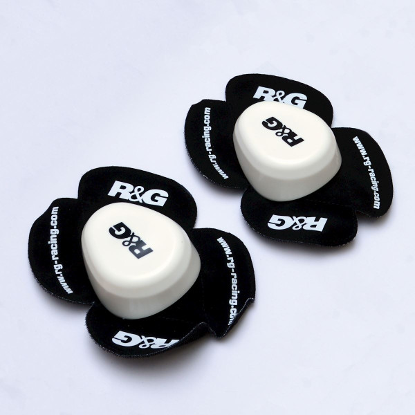 R&G R&G Factory GP Knee Sliders White